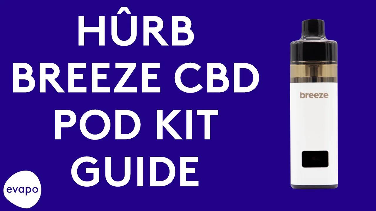 elfbar nachfüll pod läuft aus Hûrb Breeze CBD pod kit guide