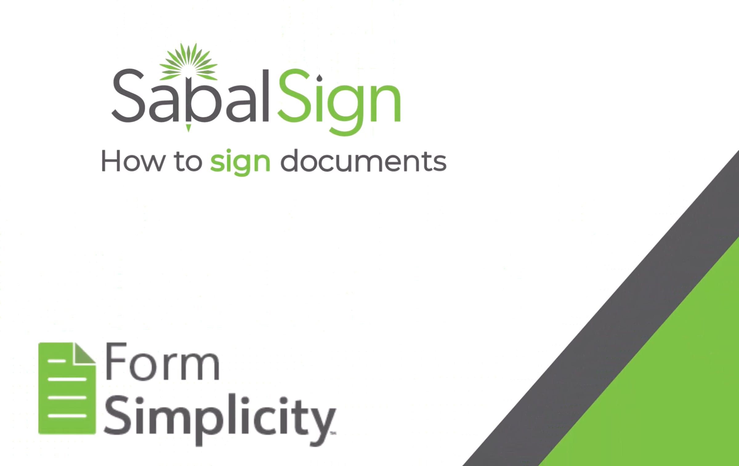 Sabal Sign Session - Sign | Videos & Movies on Vimeo