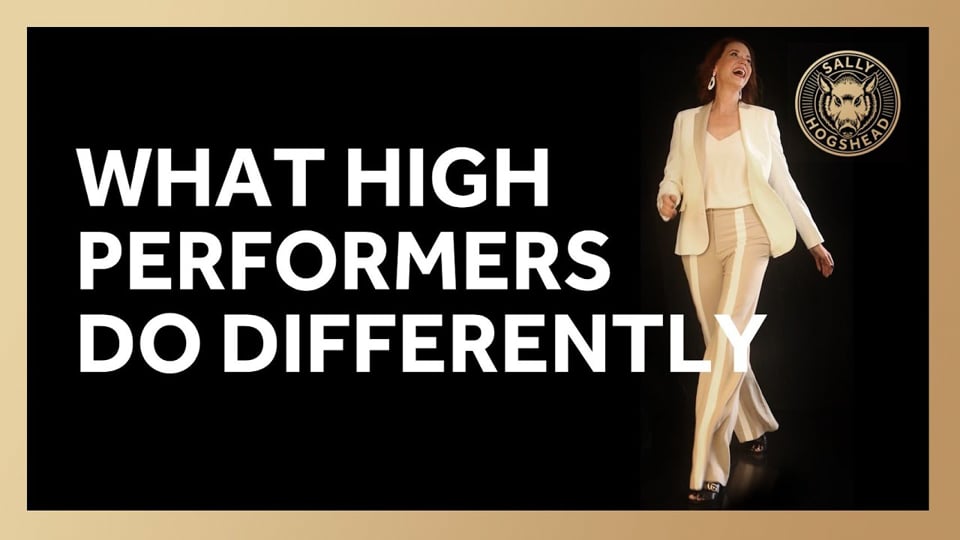 Sally Hogshead - What High Performers Do Differently video thumbnail