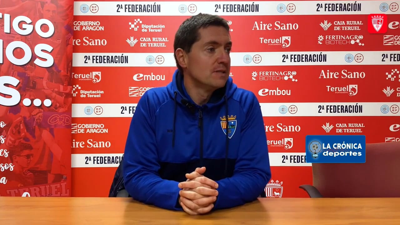 UNAI MENDIA (Entrenador Teruel) CD Teruel 0-1 Deportivo Aragón / Jor. 16 - Segunda Rfef / Gr 2