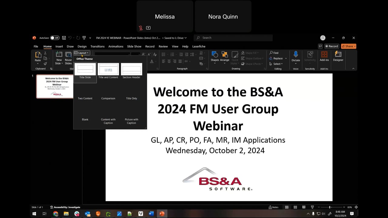 2024 FM User Group Webinar .Net