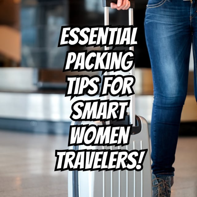 Pack Like a Professional: Essential Tips for Smart Women Travelers!