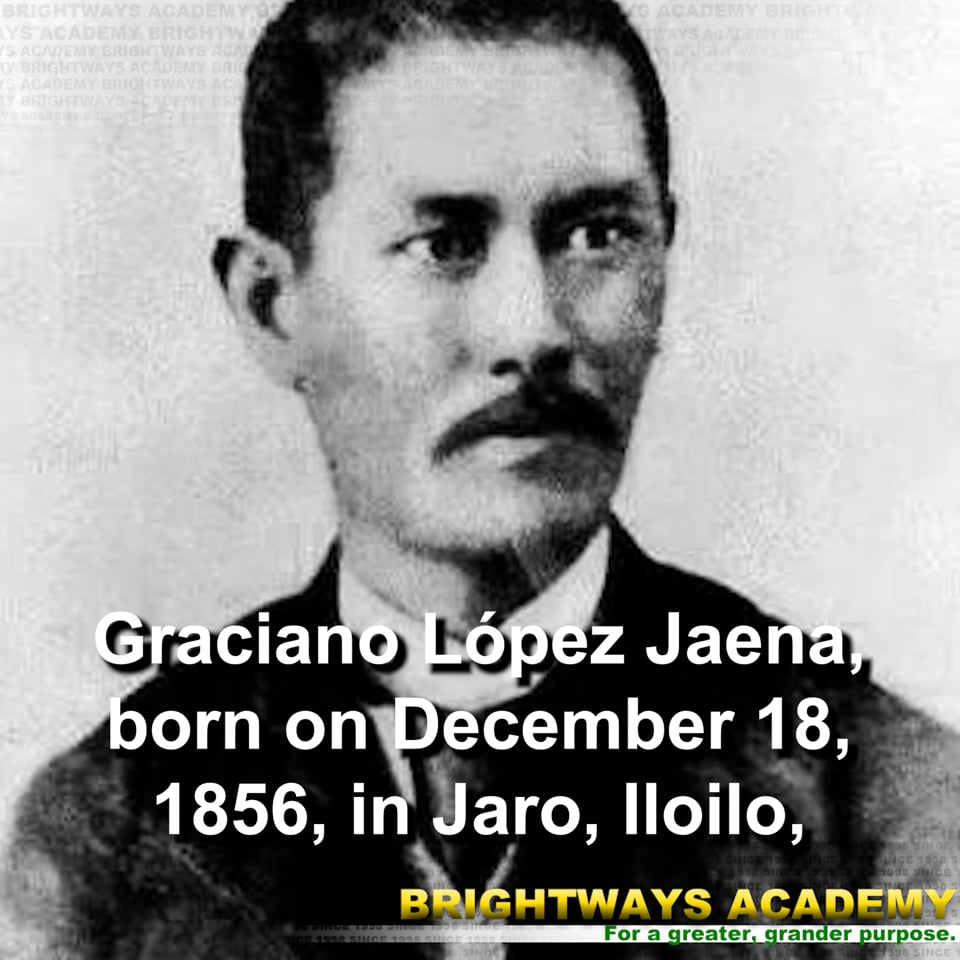Graciano Lopez Jaena | The Hero from Iloilo