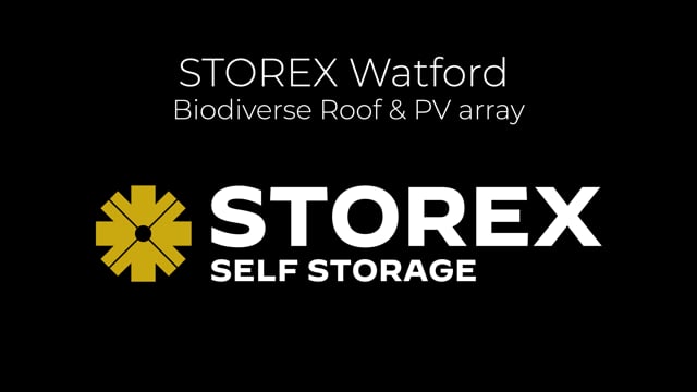 Storex Watford - New Biodiverse roof & PV array