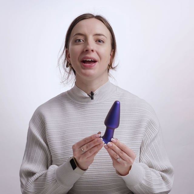 Plug Anal com Vibração Wireless Hueman Meteoroid