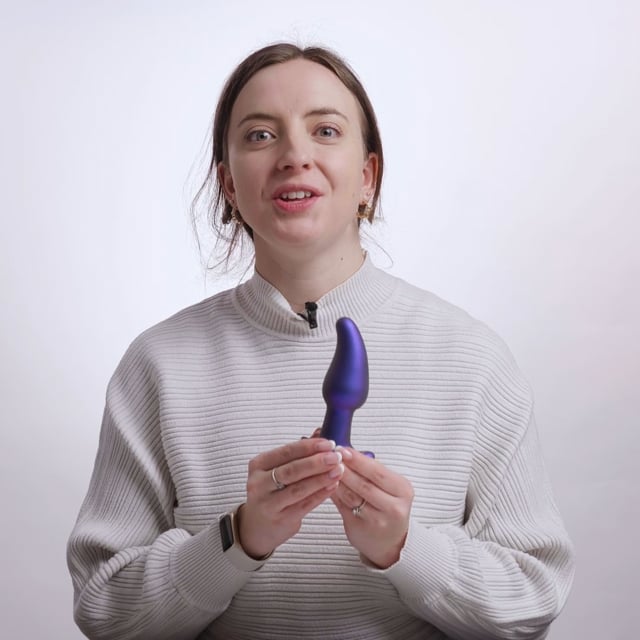 Plug Anal com Vibração Wireless Hueman Asteroid