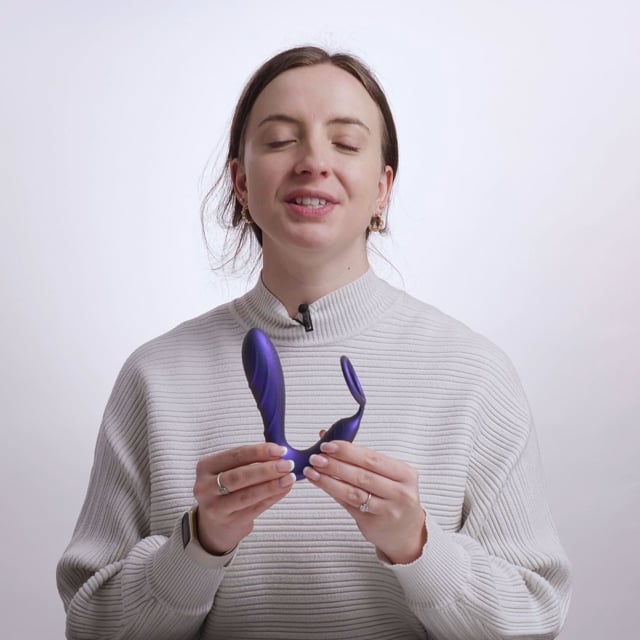 Vibrador Anal Wireless Hueman Black Hole