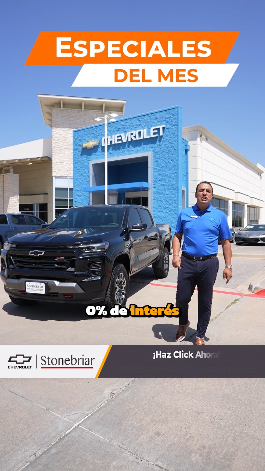 Stonebriar Chevrolet - Specials in Spanish