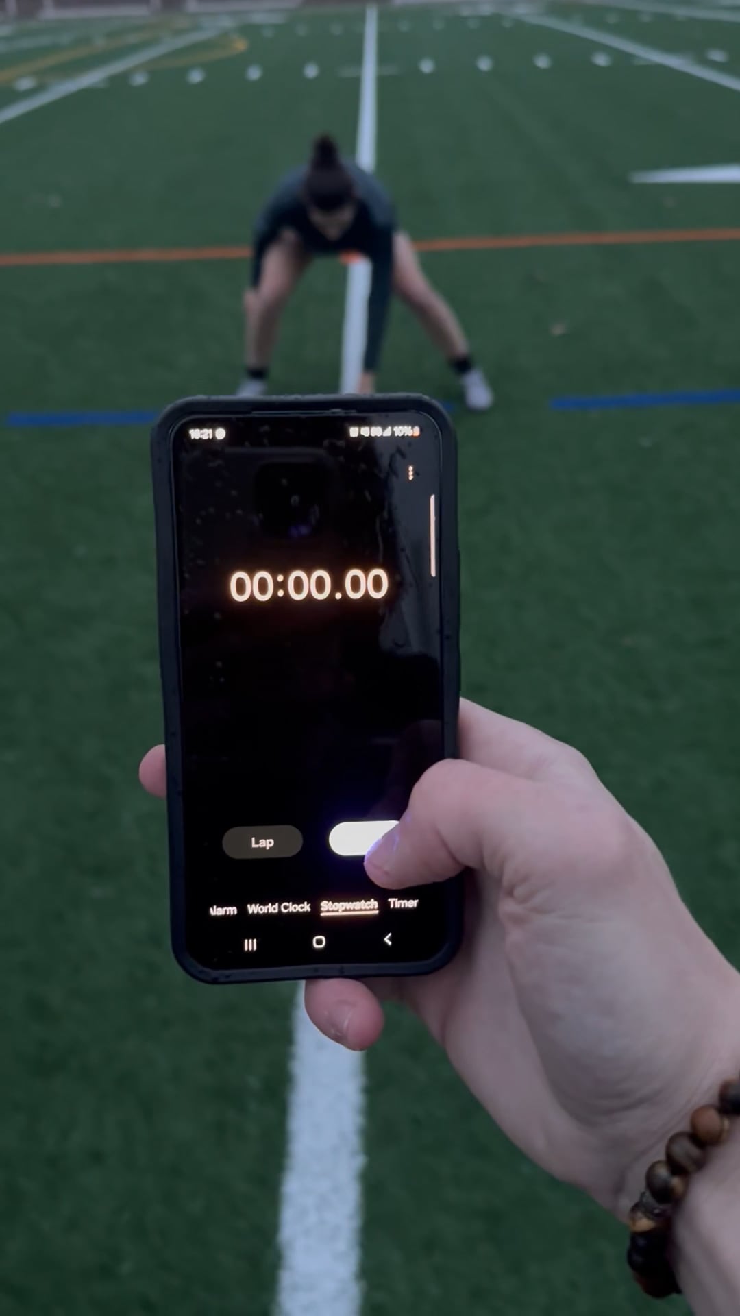 Watch alexane fournier's 5-10-5 Agility: 4.67 seconds