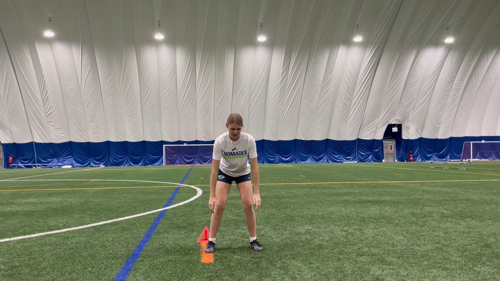 Watch PurpleShift athlete's 5-10-5 Agility: 4.73 seconds