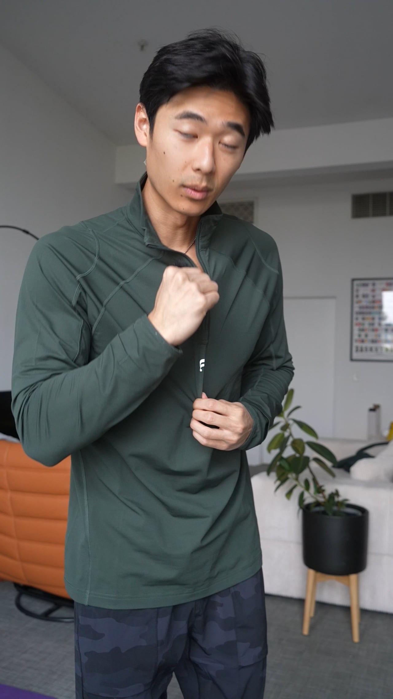 The Altitude Quarter Zip - Fabletics