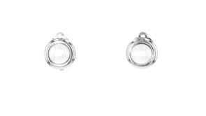 8.5-9mm Cultured Pearl Clip-On Earrings in Sterling Silver
