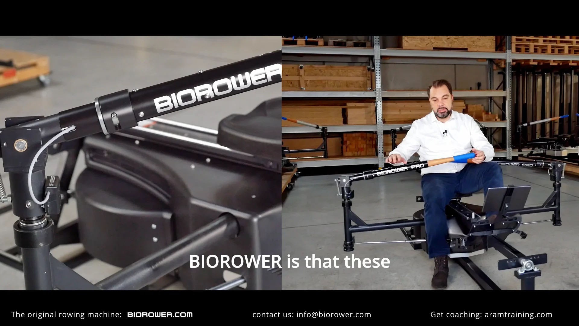 エスワンプロ - BIOROWER - the boat native rowing machine