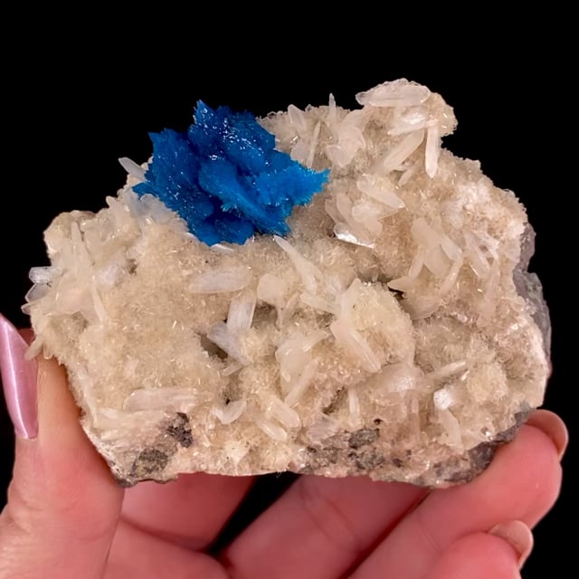 Cavansite with Stilbite-Ca