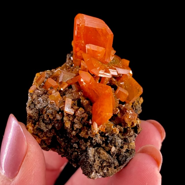 Wulfenite (classic material)