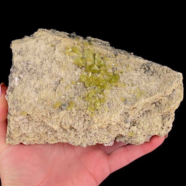 Titanite (twins) with Calcite and Clinochlore