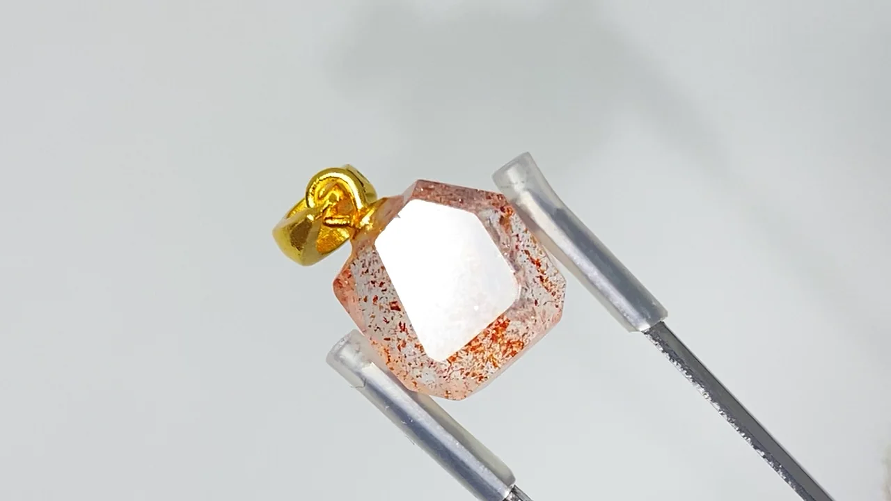 動画】【1点もの】宝石質レピドクロサイトインクォーツAAA ペンダント