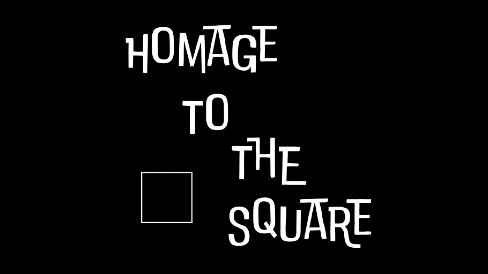 Homage to the Square