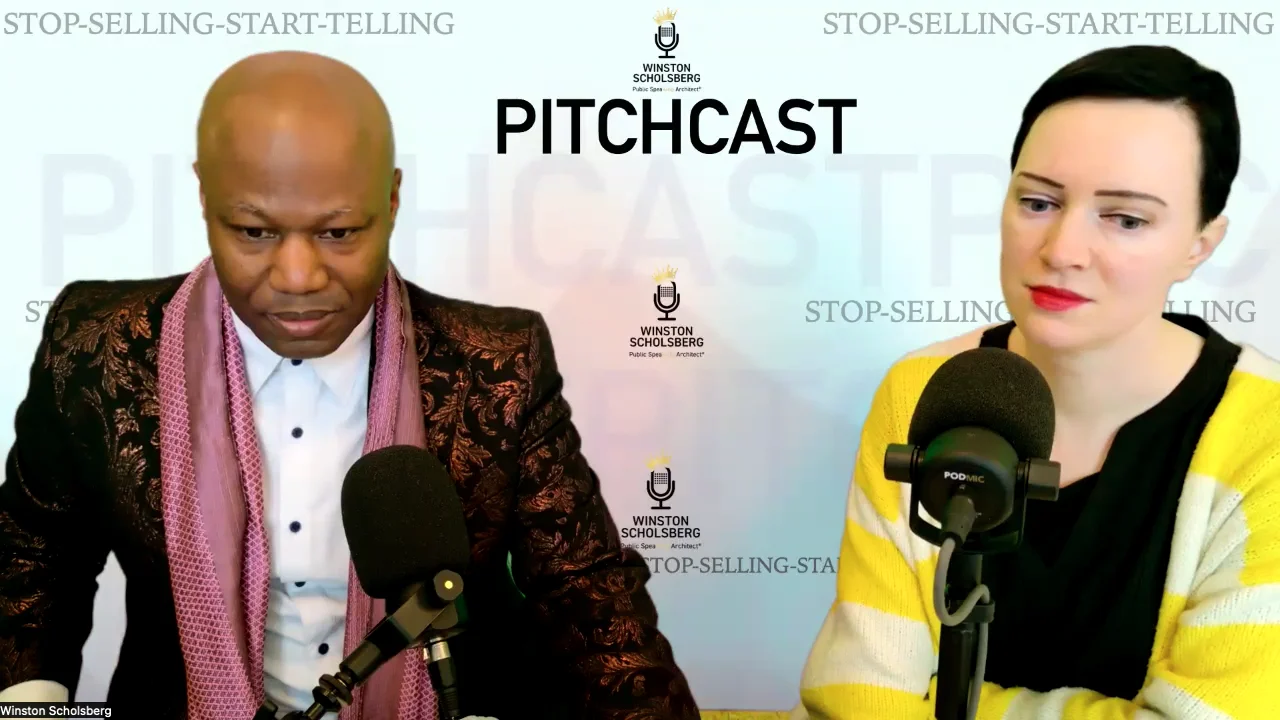 Pitchcast #9 Winston Scholsberg met Jennifer Delano