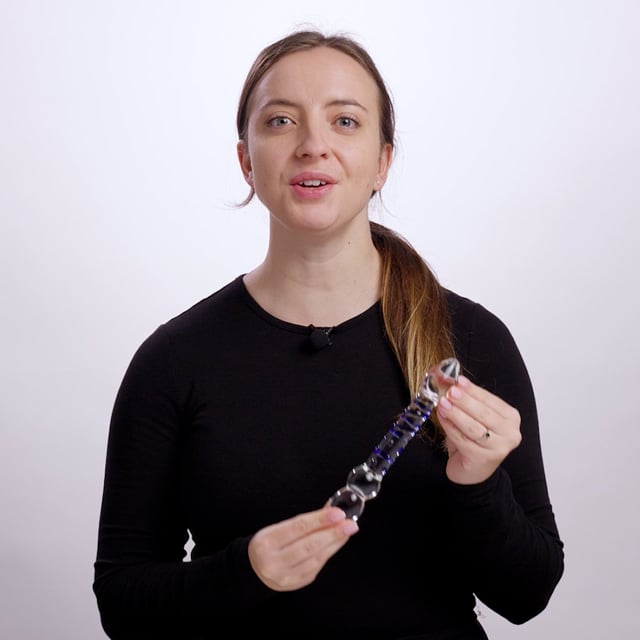 Dildo em Vidro Gildo Nº 21