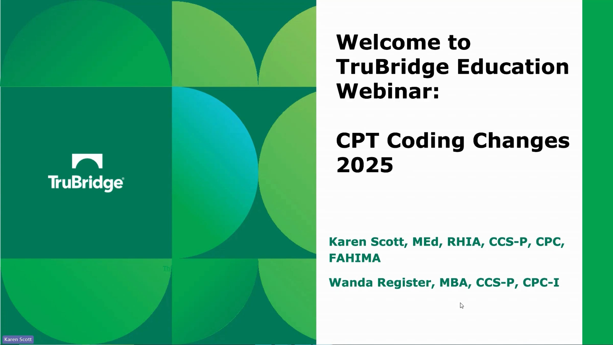 TruBridge CPT Coding Changes for 2025 | Videos & Movies on Vimeo