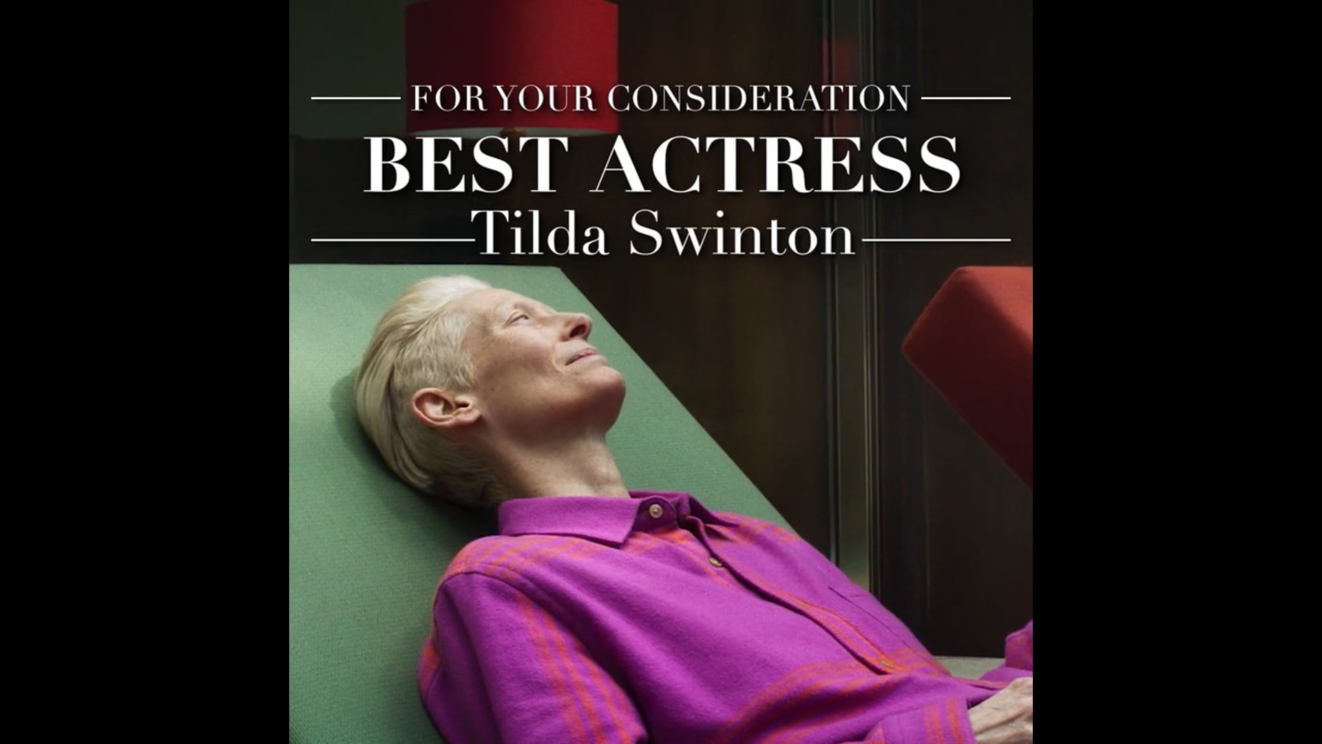 THE ROOM NEXT DOOR - DIG15 "FYC - Best Actress - Tilda Swinton" 1x1