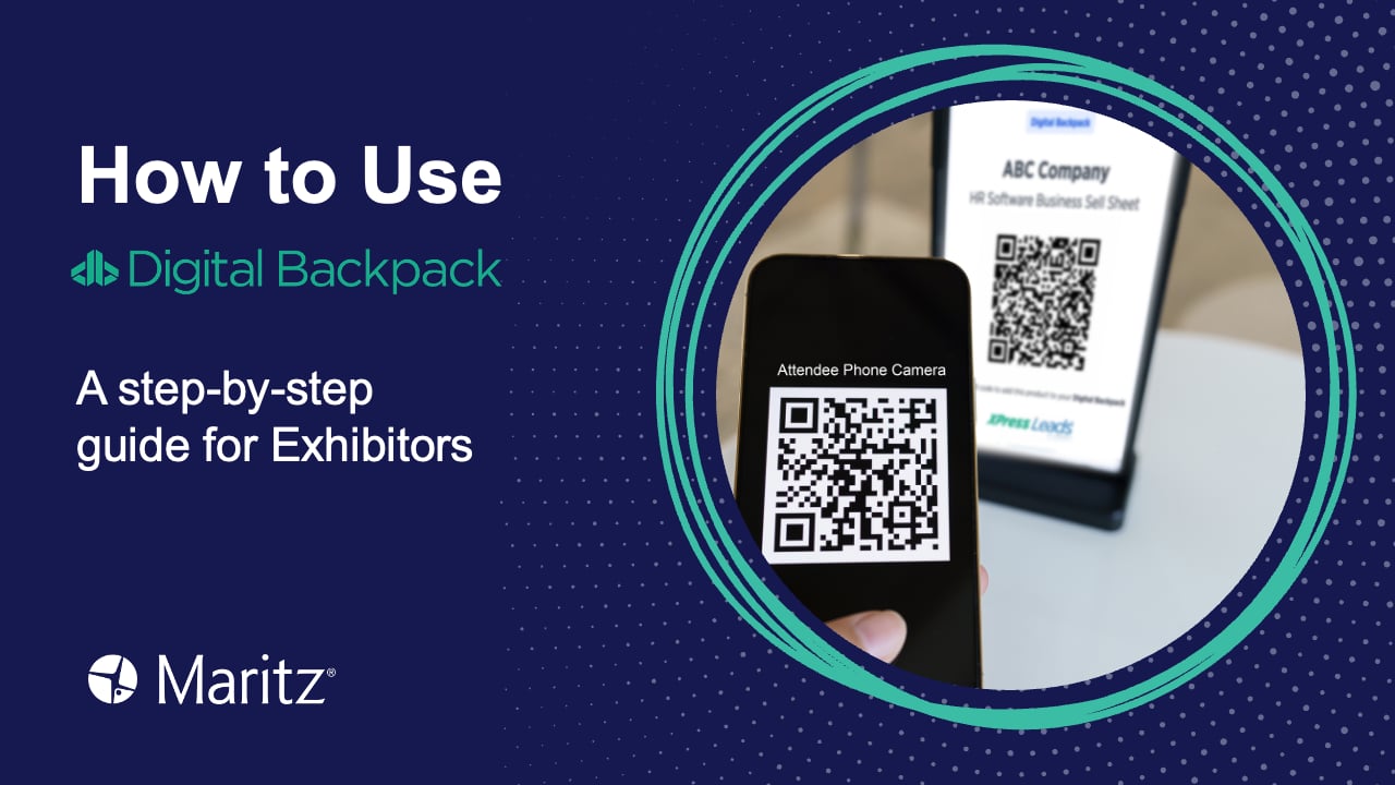 How to Use Digital Backpack to Optimize Exhibitor Success