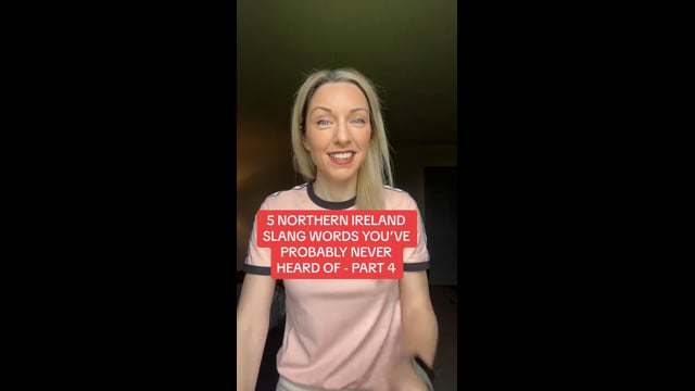 Northern irish Slang words