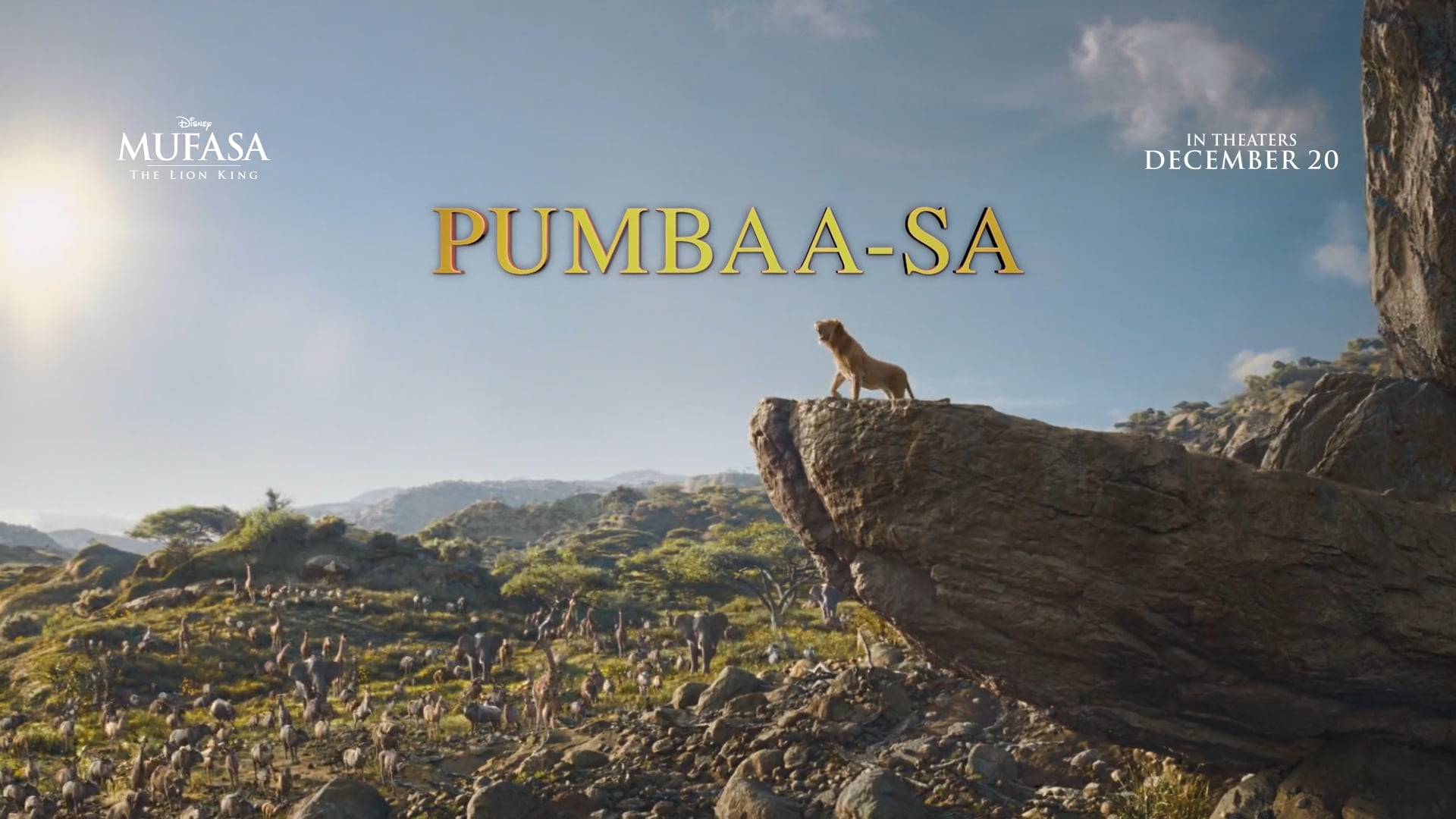 Mufasa The Lion King - Pumbaasa