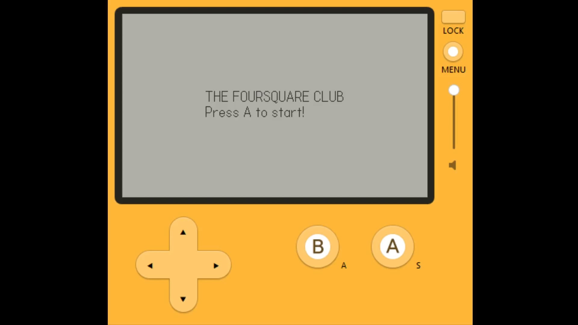 The Foursquare Club - Playdate Prototype