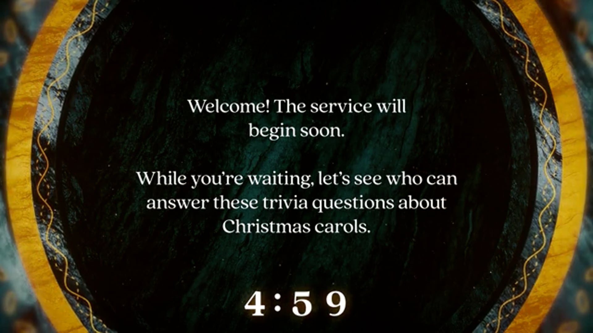 Star of Wonder Trivia Countdown