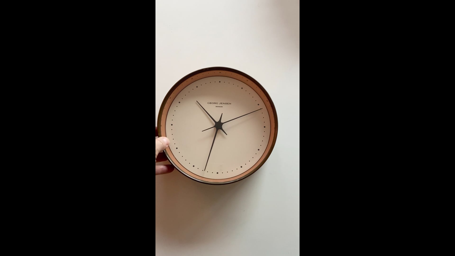 【 】 Koppel Wall Clock KOPPEL Wall Clock, Blue