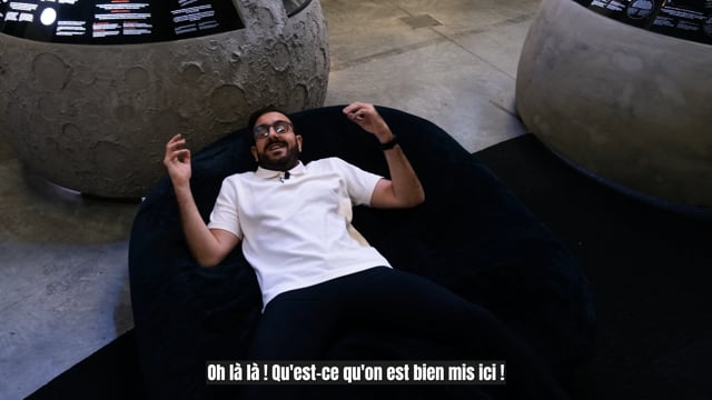 Sparkoh - Exposition  Cosmos avec Farid