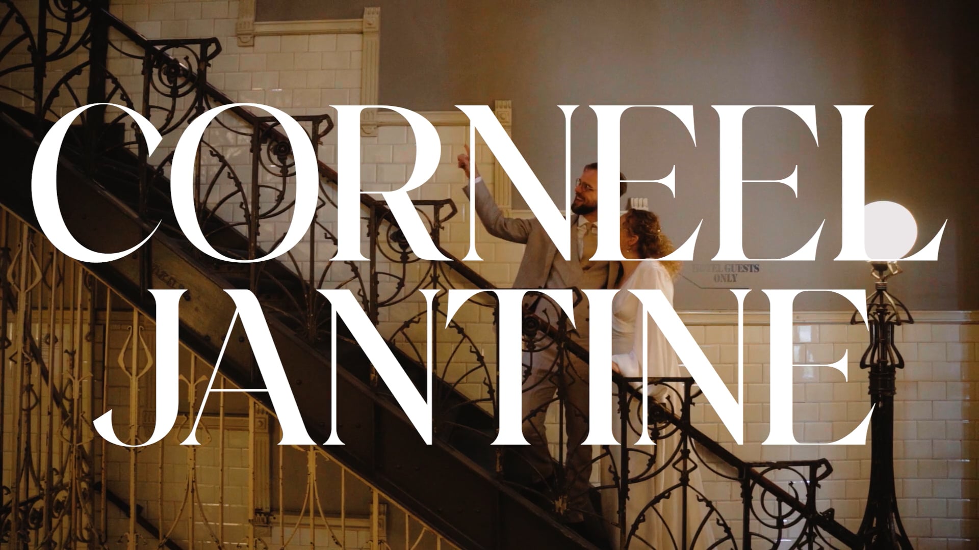 Trouwfilm Corneel & Jantine - Love is Rotterdam