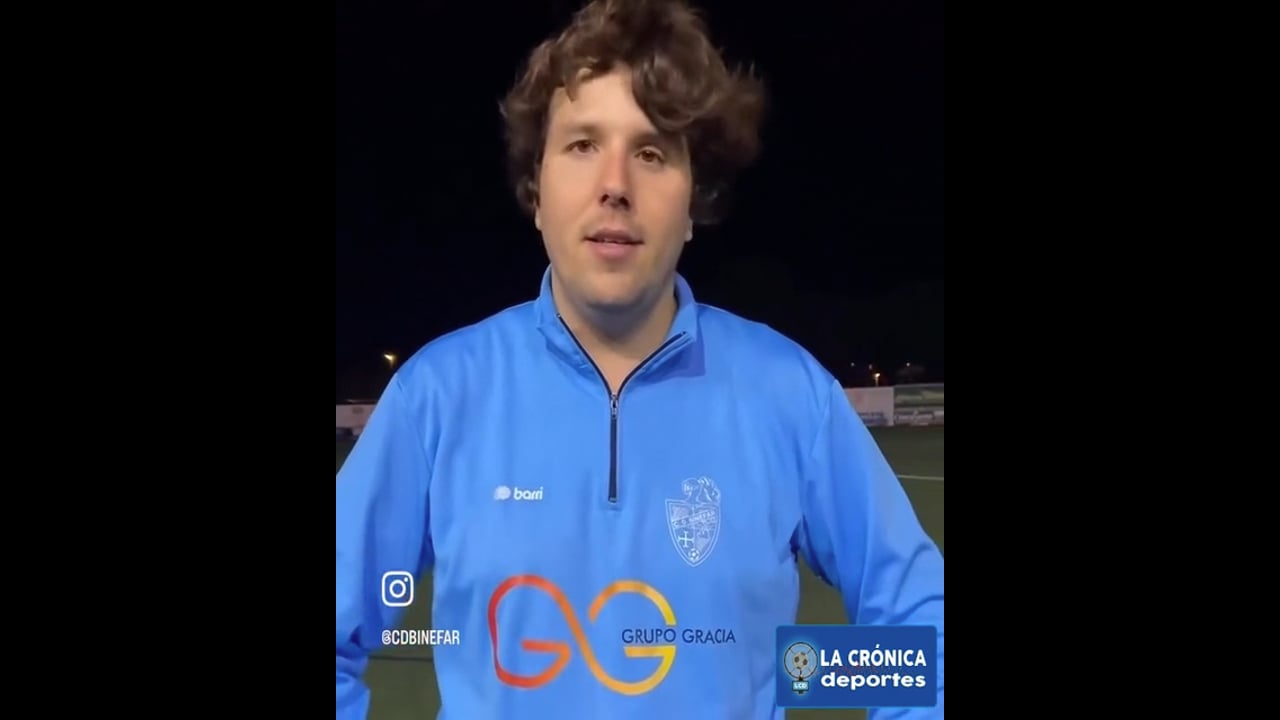 LUIS ARCAS (Entrenador Binéfar) UD Fraga 2-2 CD Binéfar / Jor. 15 / Tercera Rfef