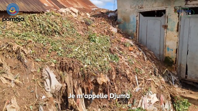Présence d’immondices aux alentours du marché