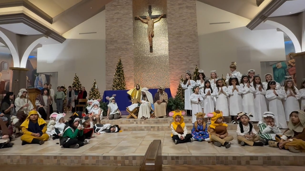 St. Viator School Live Nativity 2024