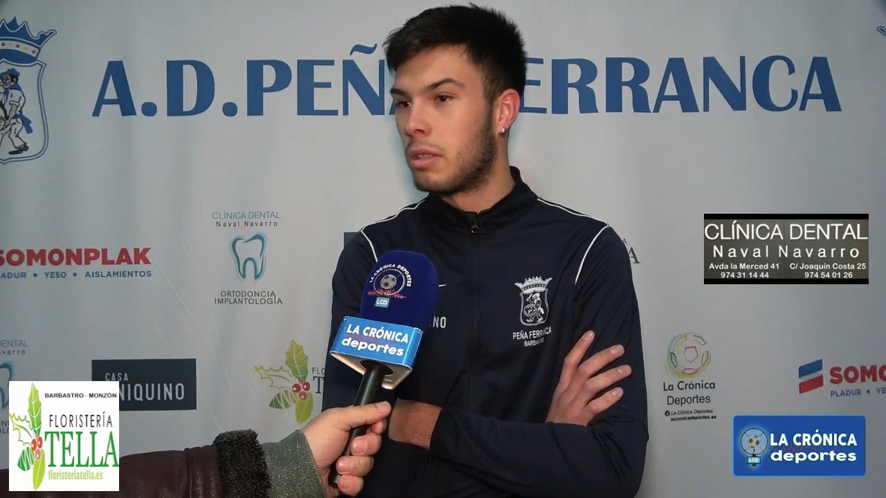 SERGIO IBARZ (Jugador Ferranca) Peña Ferranca Tella 3-2 CD Delicias / Jor. 15 - Preferente Gr 1