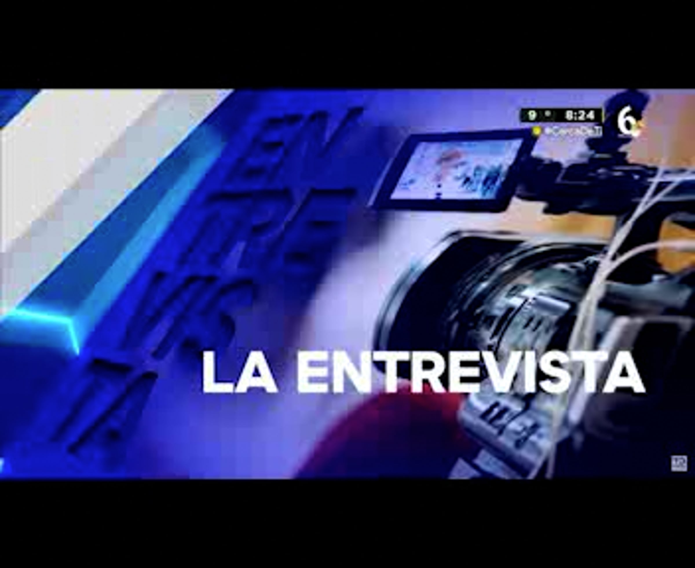 Telediario con Alberto Rueda. Entrevista en el estudio con Raymundo ...