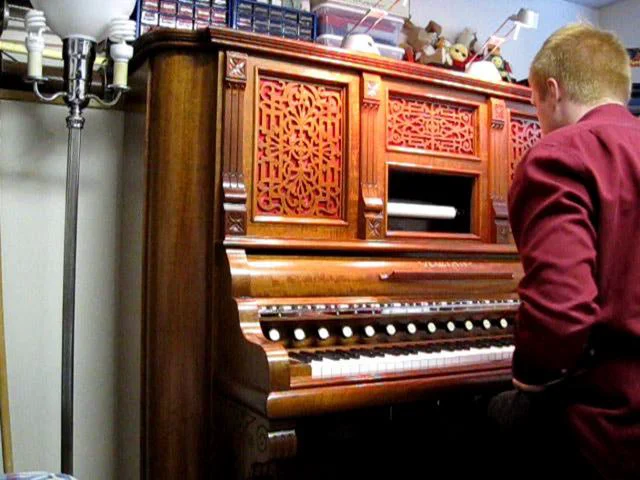 Aeolian Player Reed Organ 1895