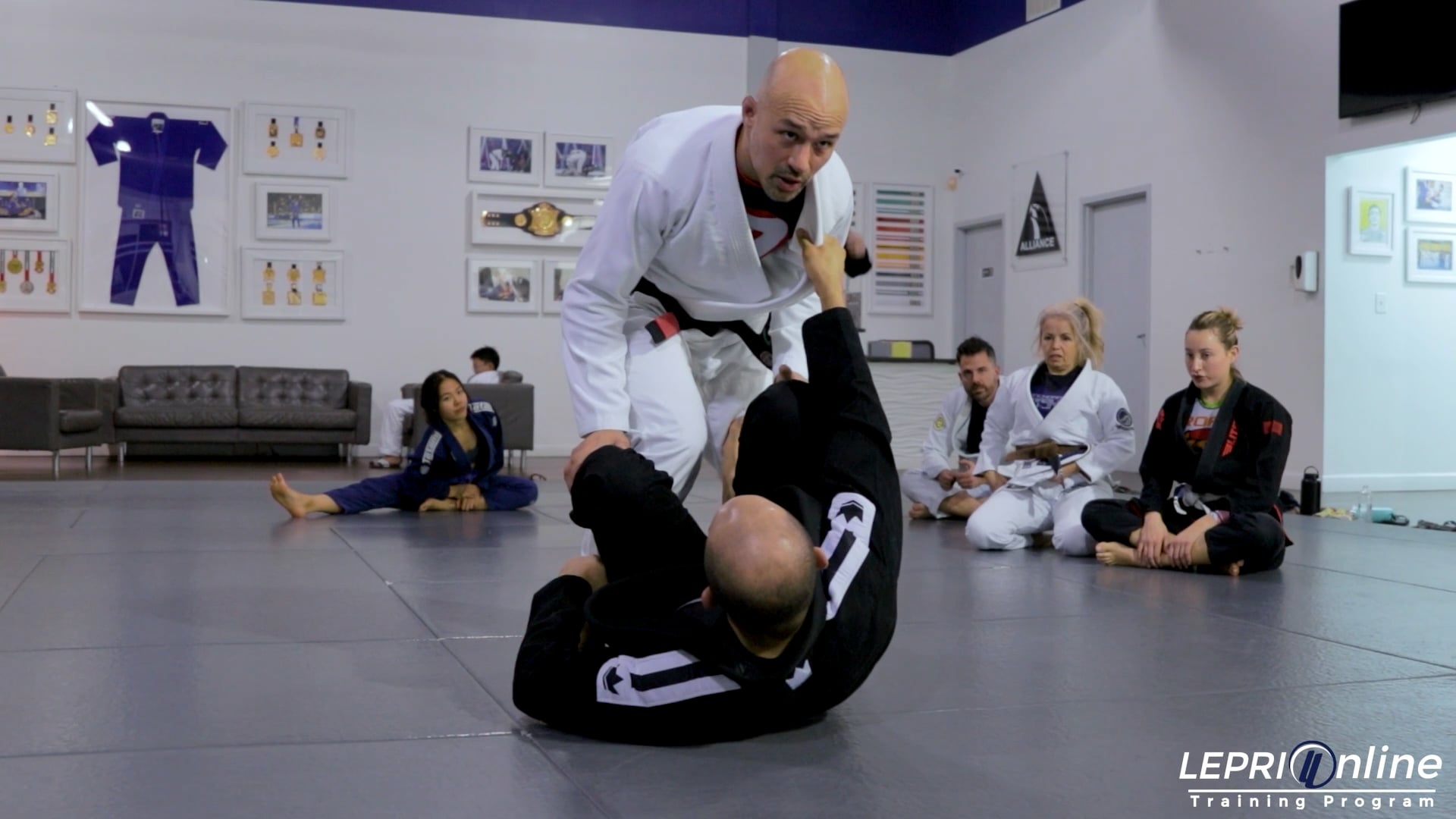 Lepri BJJ Online Training: Passing the De La Riva to the Half Guard Pass to