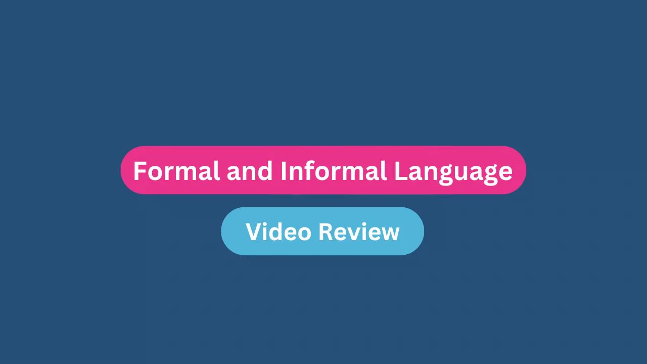 Formal and Informal Language Smart Edition Nursing