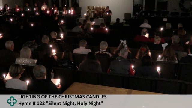 Christmas Eve 12-24-2024 10 PM Communion / Candlelight Service