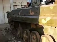 اغتنام دبابة في اللواء 52 في مدينة الحراك بعد تحريره من قبل "غرفة عمليات فتح دمشق"