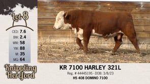 Lot #8 - KR 7100 HARLEY 321L