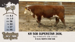 Lot #19 - KR 50B SUPERSTAR 369L
