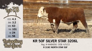 Lot #78 - KR 50F SILVER STAR 3206L