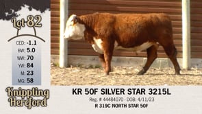 Lot #82 - KR 50F SILVER STAR 3215L