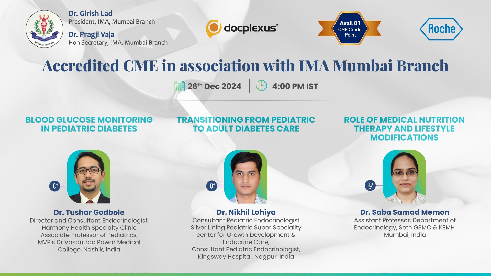 Accredited CME in association with IMA Mumbai Branch