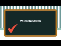 1.2 Whole Numbers